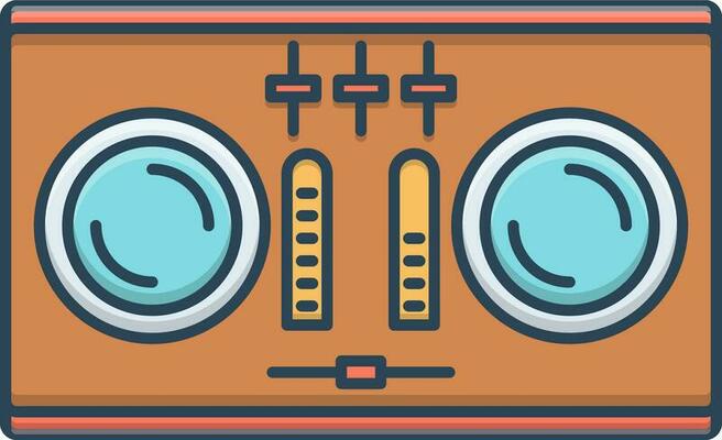 color icon for dj remote