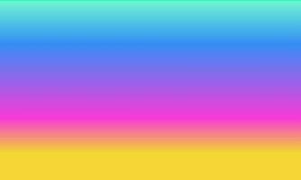 Design simple cyan,blue,yellow and pink gradient color illustration background photo