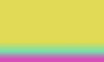 Design simple cyan,yellow and pink gradient color illustration background photo