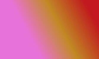 Design simple orange,pink and red gradient color illustration background photo