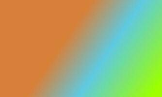 Design simple highlighter green,blue and orange gradient color illustration background photo