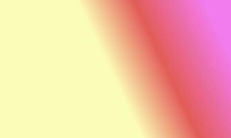 Design simple pastel yellow,red and pink gradient color illustration background photo