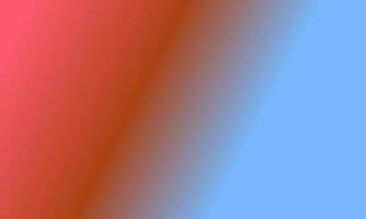 Design simple blue,brown and red gradient color illustration background photo