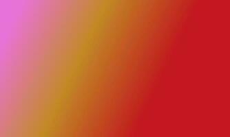 Design simple orange,pink and red gradient color illustration background photo