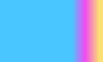 Design simple pink,blue and yellow gradient color illustration background very cool photo