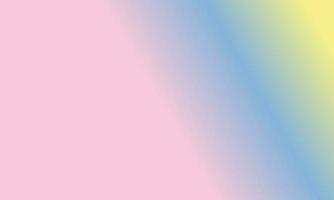 Design simple pink pastel,yellow and blue gradient color illustration background photo