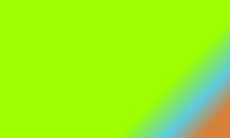 Design simple highlighter green,blue and orange gradient color illustration background photo