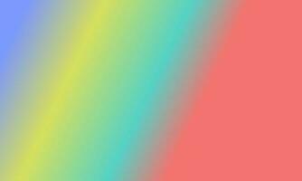 Design simple Cyan,red,yellow and blue gradient color illustration background photo