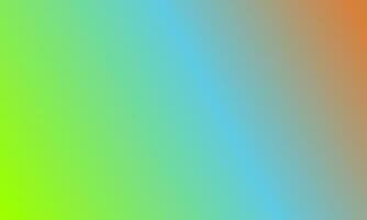Design simple highlighter green,blue and orange gradient color illustration background photo