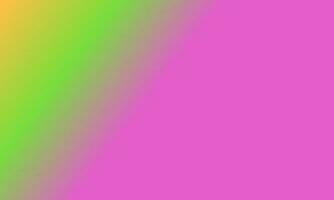 Design simple mustard yellow,pink and green gradient color illustration background photo