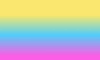 Design simple blue,yellow and pink gradient color illustration background photo