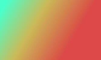 Design simple cyan,red and yellow gradient color illustration background photo