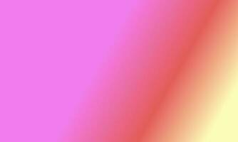 Design simple pastel yellow,red and pink gradient color illustration background photo