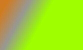 Design simple highlighter green,orange and grey gradient color illustration background photo