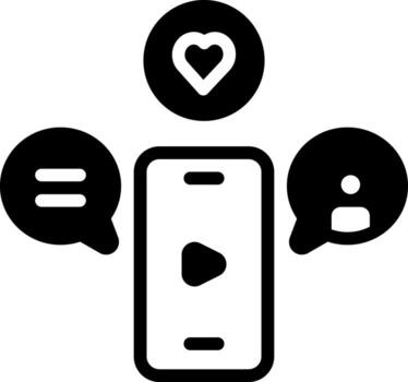 solid icon for technology vector
