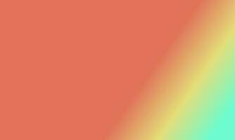 Design simple maroon,cyan and yellow gradient color illustration background photo