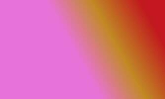 Design simple orange,pink and red gradient color illustration background photo