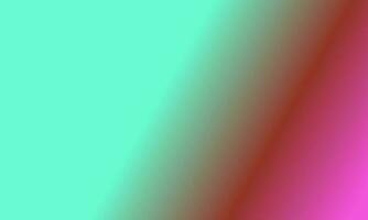 Design simple cyan,brown and pink gradient color illustration background photo