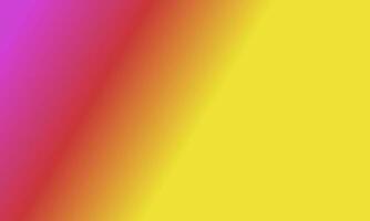 Design simple yellow,purple and red gradient color illustration background photo