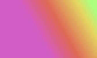 Design simple green,red,yellow and pink gradient color illustration background photo