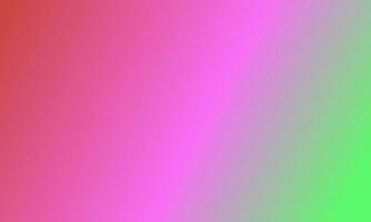 Design simple pink,red and green gradient color illustration background photo