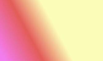 Design simple pastel yellow,red and pink gradient color illustration background photo