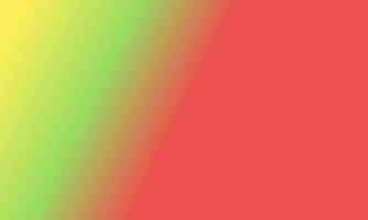 Design simple light yellow,light green and red gradient color illustration background photo