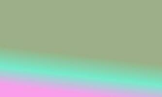 Design simple sage green,cyan and pink gradient color illustration background photo