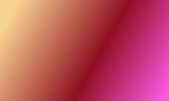 Design simple maroon,peach and pink gradient color illustration background photo