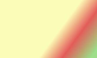 Design simple pastel yellow,red and green gradient color illustration background photo