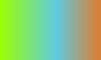 Design simple highlighter green,blue and orange gradient color illustration background photo