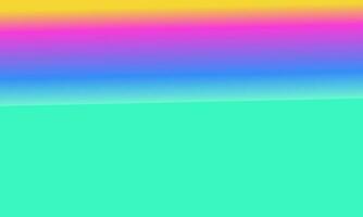 Design simple cyan,blue,yellow and pink gradient color illustration background photo