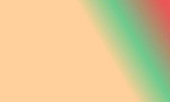 Design simple peach,green and red gradient color illustration background photo