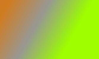 Design simple highlighter green,orange and grey gradient color illustration background photo