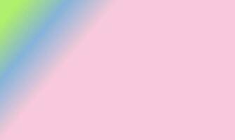 Design simple pink pastel,green and blue gradient color illustration background photo