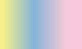 Design simple pink pastel,yellow and blue gradient color illustration background photo