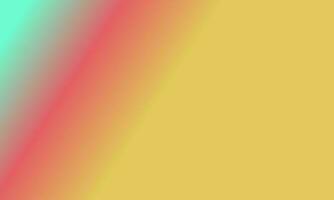 Design simple maroon,cyan and yellow gradient color illustration background photo
