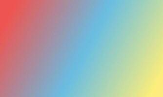 Design simple pastel yellow,blue and red gradient color illustration background photo