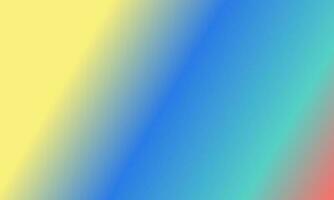 Design simple Cyan,red,yellow and blue gradient color illustration background photo