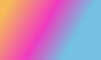 Design simple orange,blue and pink gradient color illustration background photo