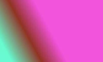 Design simple cyan,brown and pink gradient color illustration background photo