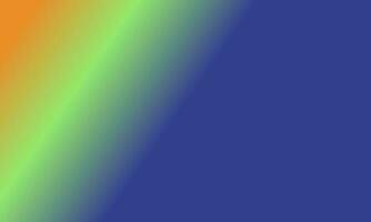 Design simple NAVY BLUE,GREEN and ORANGE gradient color illustration background photo