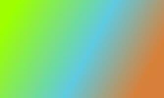 Design simple highlighter green,blue and orange gradient color illustration background photo