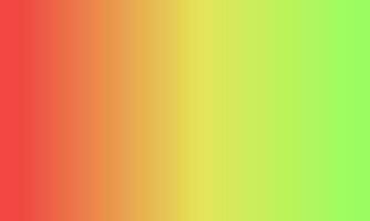 Design simple green,yellow and red gradient color illustration background photo