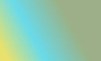 Design simple sage green,cyan and yellow gradient color illustration background photo