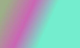 Design simple sage green,cyan and pink gradient color illustration background photo