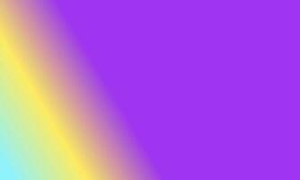 Design simple blue,purple and yellow gradient color illustration background photo