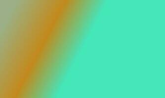 Design simple sage green,cyan and orange gradient color illustration background photo