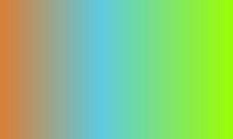 Design simple highlighter green,blue and orange gradient color illustration background photo