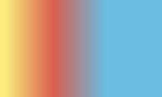 Design simple pastel yellow,blue and red gradient color illustration background photo